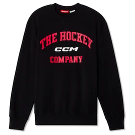Felpa da uomo CCM Athleisure Crew Black