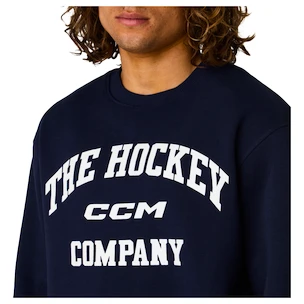 Felpa da uomo CCM  Athleisure Crew Navy