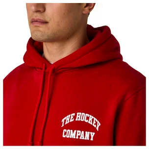 Felpa da uomo CCM  Athleisure Hood Red