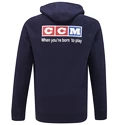 Felpa da uomo CCM  Born To Play Pullover Hoodie Navy