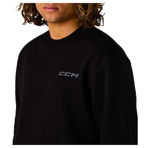 Felpa da uomo CCM  Casual Crew Black
