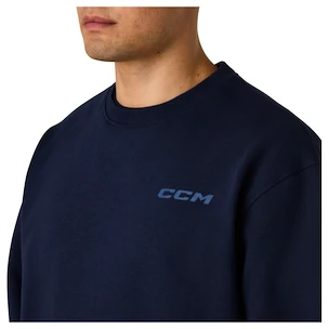 Felpa da uomo CCM  Casual Crew Navy
