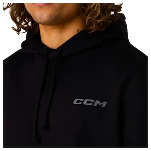 Felpa da uomo CCM  Casual Hood Black