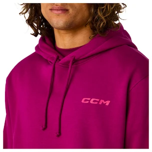 Felpa da uomo CCM  Casual Hood Boysenberry