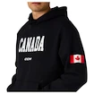 Felpa da uomo CCM  Flag Hood Team CAN Black