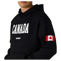 Felpa da uomo CCM  Flag Hood Team CAN Black