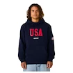 Felpa da uomo CCM  Flag Hood Team USA Navy