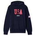 Felpa da uomo CCM  Flag Hood Team USA Navy