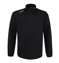 Felpa da uomo CCM  LOCKER ROOM FLEECE 1/4 ZIP black