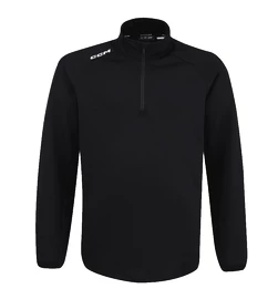 Felpa da uomo CCM LOCKER ROOM FLEECE 1/4 ZIP black