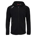 Felpa da uomo CCM  LOCKER ROOM FLEECE FULL ZIP HOODIE Black M