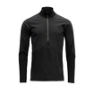 Felpa da uomo Devold  Running Cover Man Zip Neck Caviar