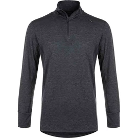 Felpa da uomo Endurance Core X1 Elite Melange Midlayer Black Melange