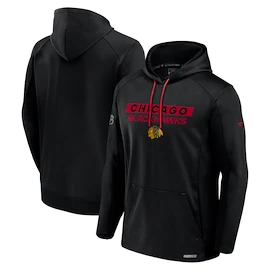 Felpa da uomo Fanatics AP Rink Poly fleece Pullover Hood Chicago Blackhawks