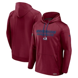 Felpa da uomo Fanatics AP Rink Poly fleece Pullover Hood Colorado Avalanche