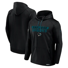 Felpa da uomo Fanatics AP Rink Poly fleece Pullover Hood San Jose Sharks