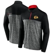 Felpa da uomo Fanatics Iconic Defender 1/4 Zip Mens Iconic Defender 1/4 Zip Chicago Blackhawks