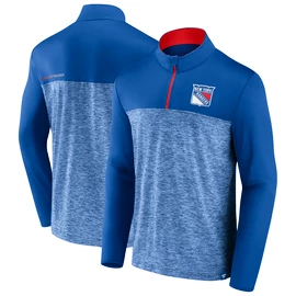 Felpa da uomo Fanatics Iconic Defender 1/4 Zip Mens Iconic Defender 1/4 Zip New York Rangers