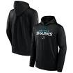 Felpa da uomo Fanatics RINK Performance Pullover Hood RINK Performance Pullover Hood San Jose Sharks