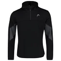 Felpa da uomo Head  Club 22 Tech Hoodie Men Black