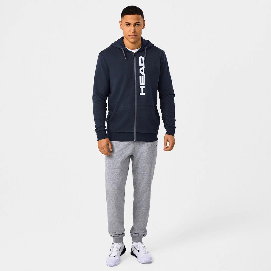 Felpa da uomo Head  CLUB ORIGINAL Hoodie FZ Men NV