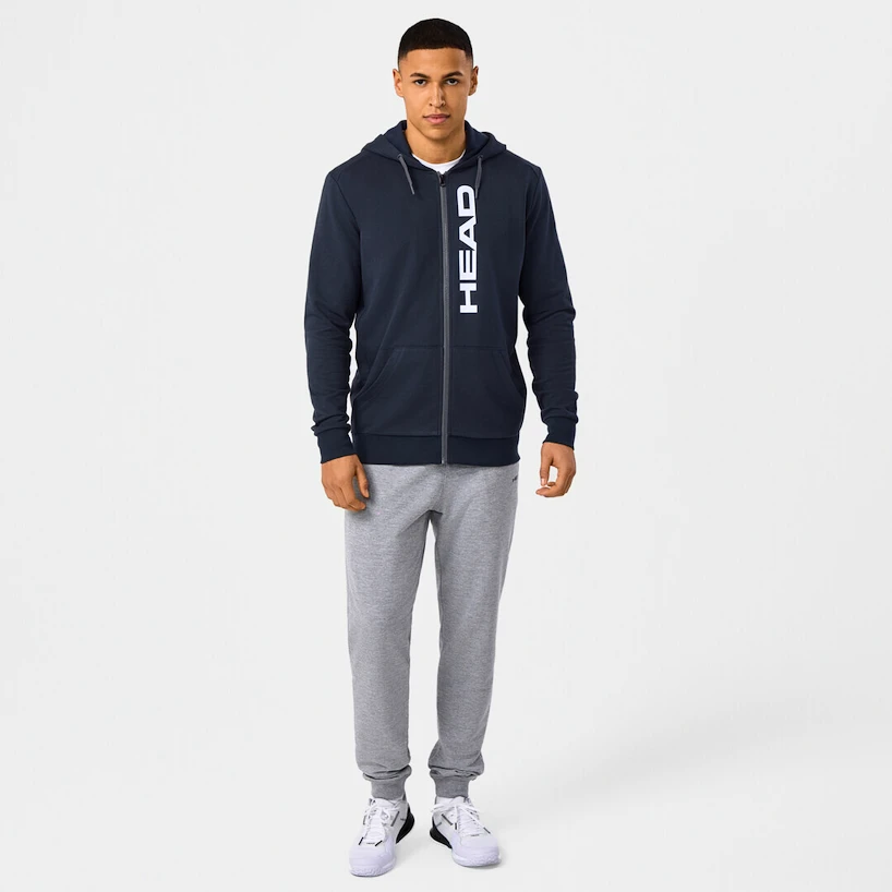 Felpa da uomo Head  CLUB ORIGINAL Hoodie FZ Men NV