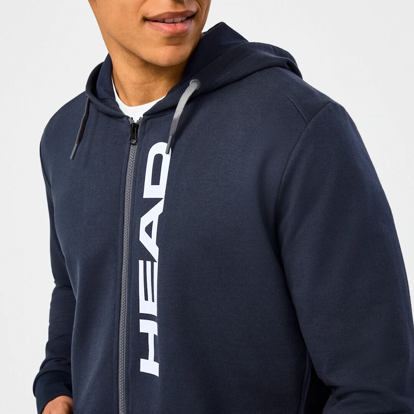 Felpa da uomo Head  CLUB ORIGINAL Hoodie FZ Men NV