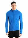 Felpa da uomo Icebreaker  Quantum III LS Zip Hood