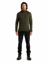 Felpa da uomo Icebreaker  Quantum III LS Zip Loden