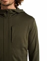 Felpa da uomo Icebreaker  Quantum III LS Zip Loden