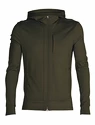 Felpa da uomo Icebreaker  Quantum III LS Zip Loden