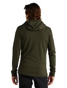 Felpa da uomo Icebreaker  Quantum III LS Zip Loden