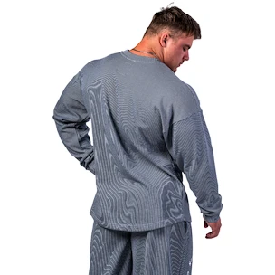 Felpa da uomo Nebbia NEBBIA x OLYMPIA Oversized Pullover SIGNATURE 797 blue 3XL