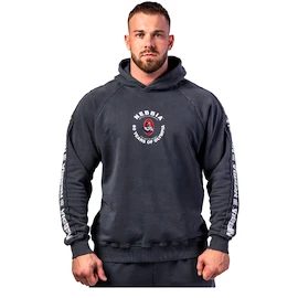 Felpa da uomo Nebbia NEBBIA x OLYMPIA Washed Hoodie HERITAGE 793 black