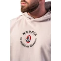 Felpa da uomo Nebbia NEBBIA x OLYMPIA Washed Hoodie HERITAGE 793 light grey