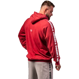 Felpa da uomo Nebbia NEBBIA x OLYMPIA Washed Hoodie HERITAGE 793 red