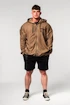 Felpa da uomo Nebbia  Washed-off Zip Up Hoodie GYM BRO 362 Light Brown