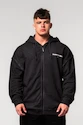 Felpa da uomo Nebbia  Washed-off Zip Up Hoodie GYM BRO Black M