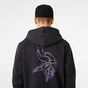 Felpa da uomo New Era  NFL Outline logo po hoody Minnesota Vikings