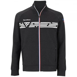 Felpa da uomo Tecnifibre Knit Jacket Heather Black