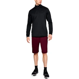 Felpa da uomo Under Armour  Fleece 1/2 Zip-BLK
