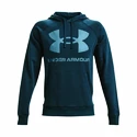 Felpa da uomo Under Armour  Rival Fleece Big Logo Blue Note