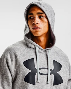 Felpa da uomo Under Armour  Rival Fleece Big Logo HD-GRY L