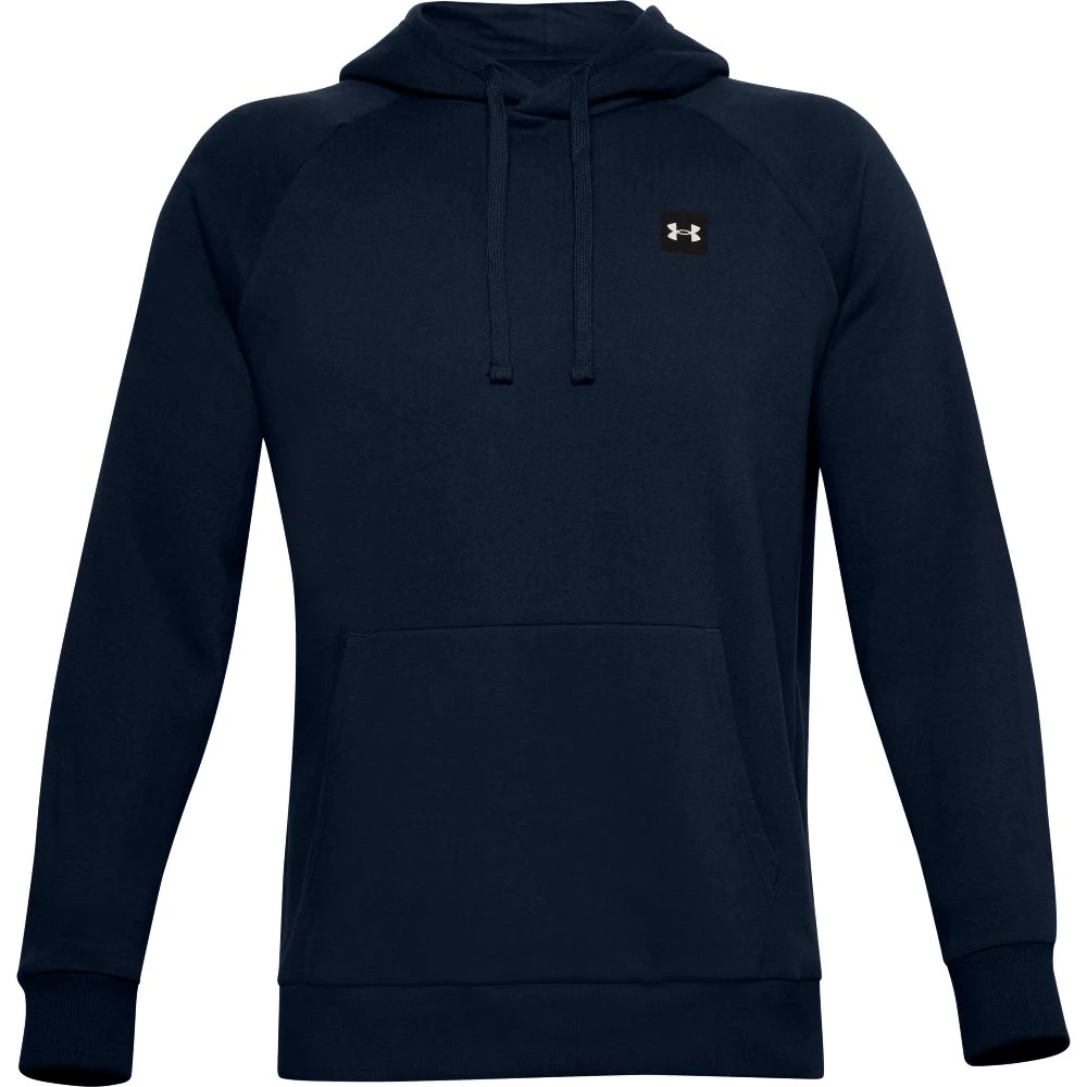 Felpa da uomo Under Armour  Rival Fleece Hoodie Dynamic dark blue