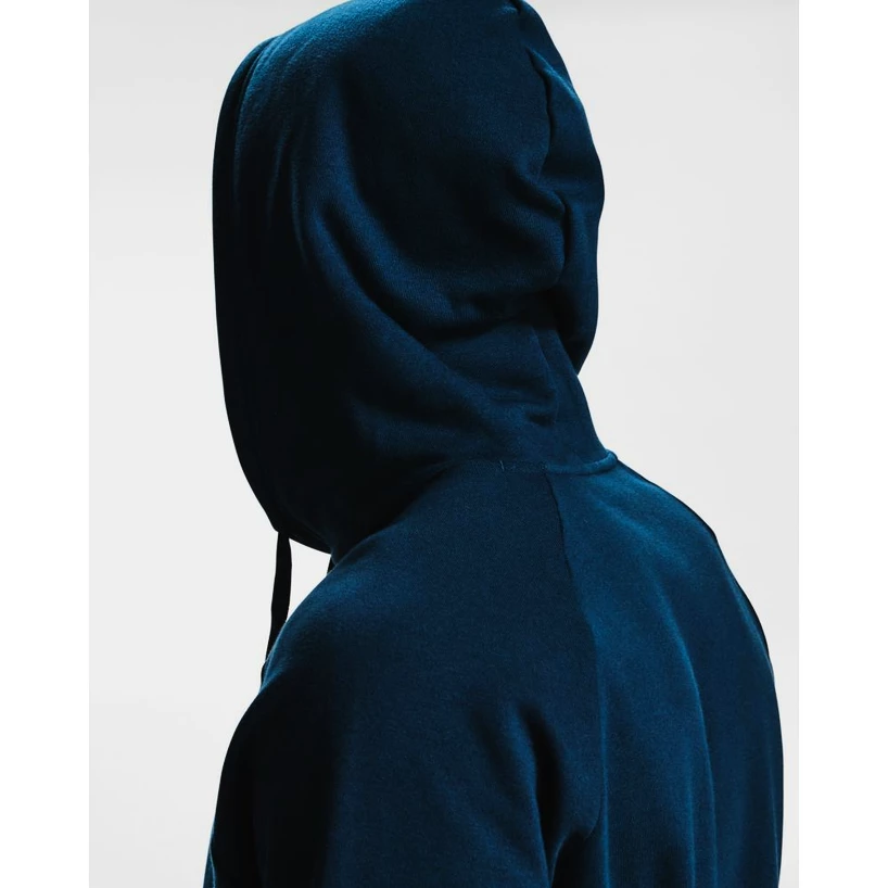Felpa da uomo Under Armour  Rival Fleece Hoodie Dynamic dark blue XXL