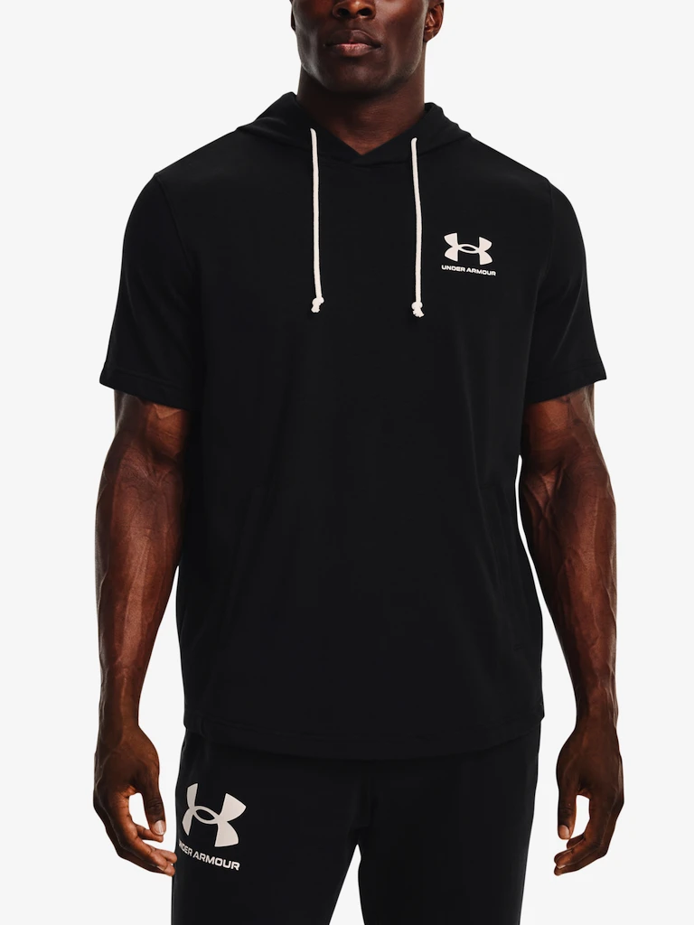 Felpa da uomo Under Armour  Rival Terry LC SS HD-BLK
