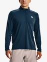 Felpa da uomo Under Armour  STREAKER HALF ZIP-BLU