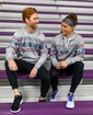 Felpa da uomo Warrior  Xmas Hoody Grey