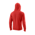 Felpa da uomo Wilson  Equip Eco Cotton PO Hoody-Slimfit Molten Lava