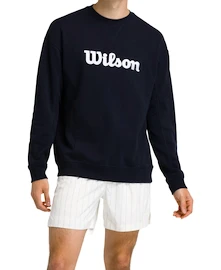 Felpa da uomo Wilson M Parkside Crew Classic Navy